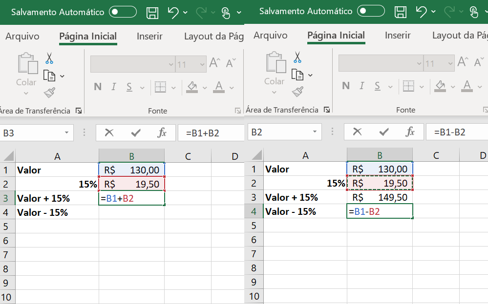 Como Calcular Porcentagem No Excel Entre Dois Valores Ictedu